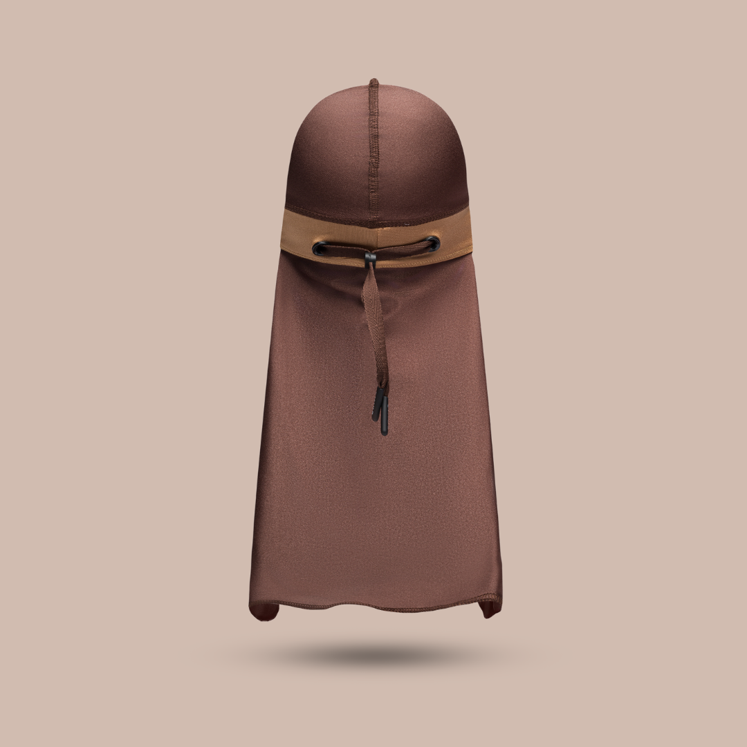 Brown Tie-Free Leisure Durag – Anti-Slip & Line-Free | BRIMĀ – BRIMĀ